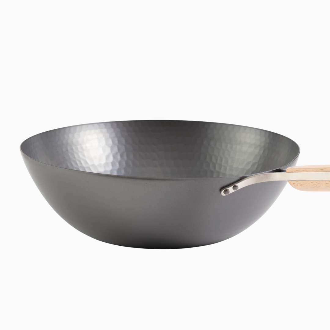 Enzo 12.5" Nonstick Carbon Steel Wok