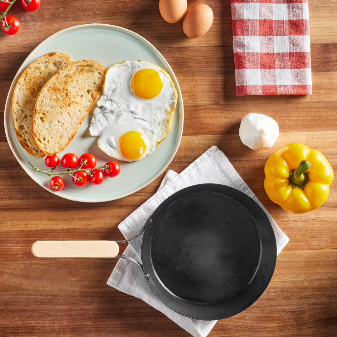 Enzo 8" Nonstick Carbon Steel Frying Pan